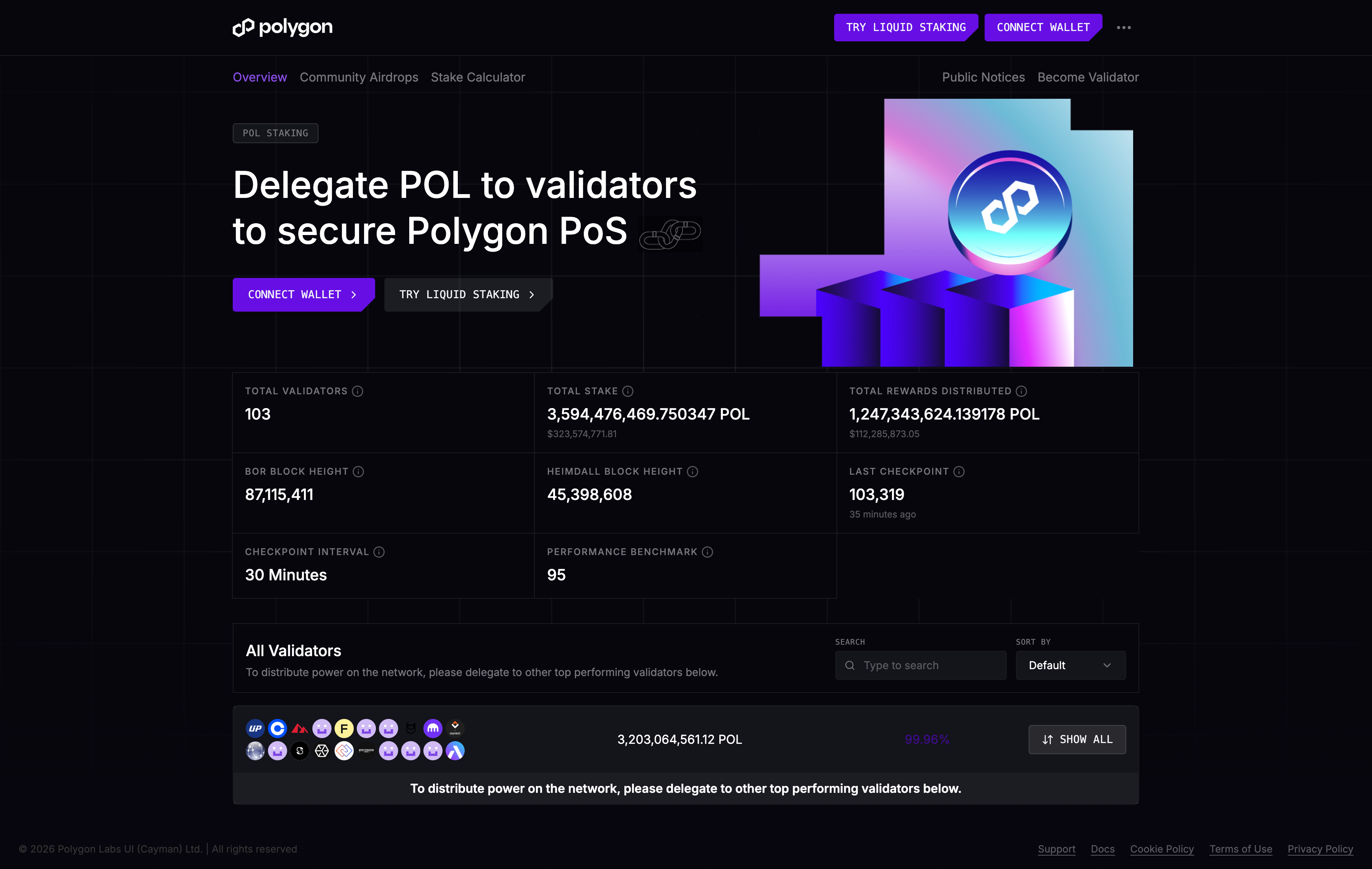 Polygon wallet
